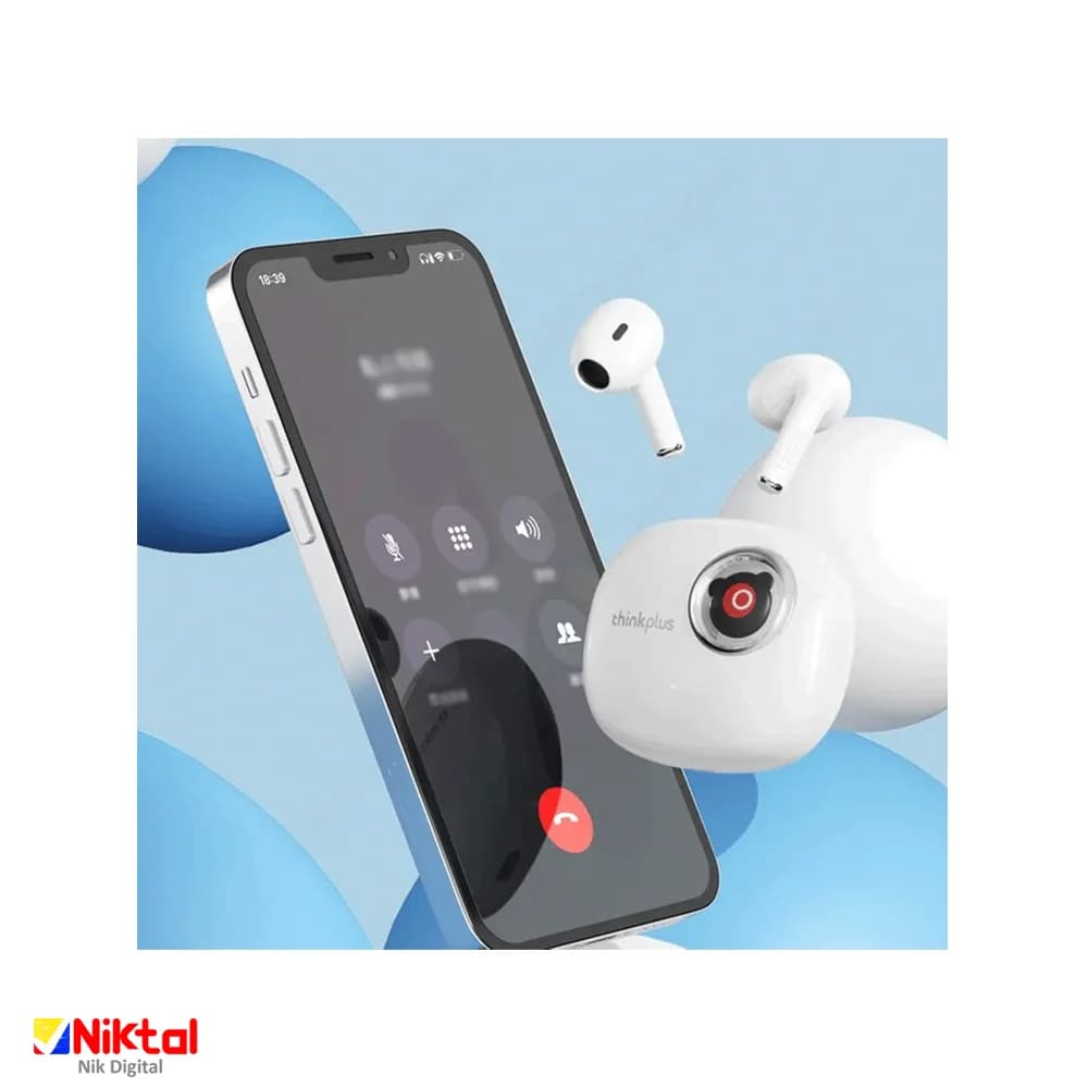 ایرپاد لنوو مدل LP17 (اورجینال) کیفیت صدای Hi-Fi، با فناوری حذف نویز ENC — تصویر ۳