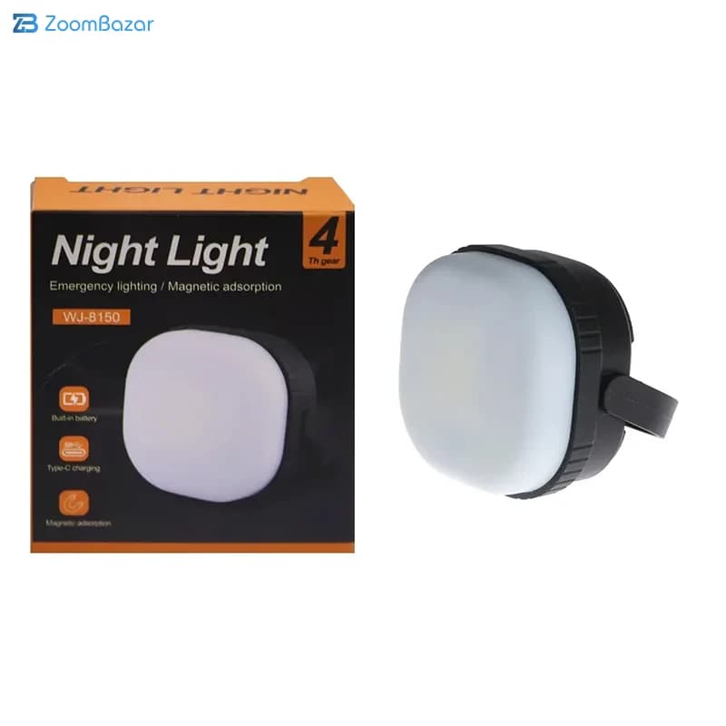 مینی چراغ چند حالته Night Light مخصوص کمپ مدل WJ-8150 — تصویر ۴