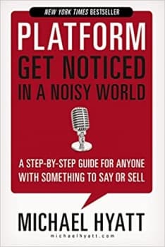 جلد معمولی سیاه و سفید_کتاب Platform: Get Noticed in a Noisy World
