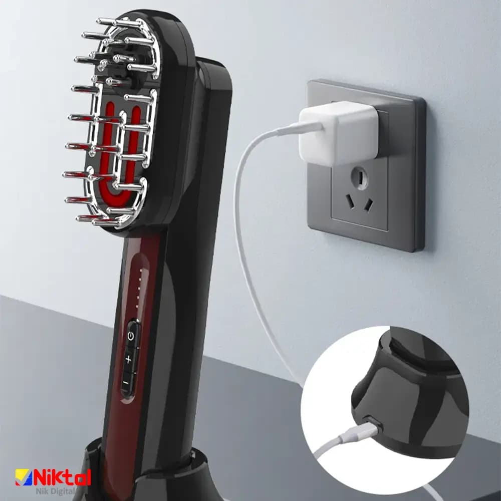 ماساژور سر و صورت آیجویر ST-1502 با فناوری EMS | تحریک کف سر | کمک به رشد مجدد و مو رفع مشکلات پوست — تصویر ۴
