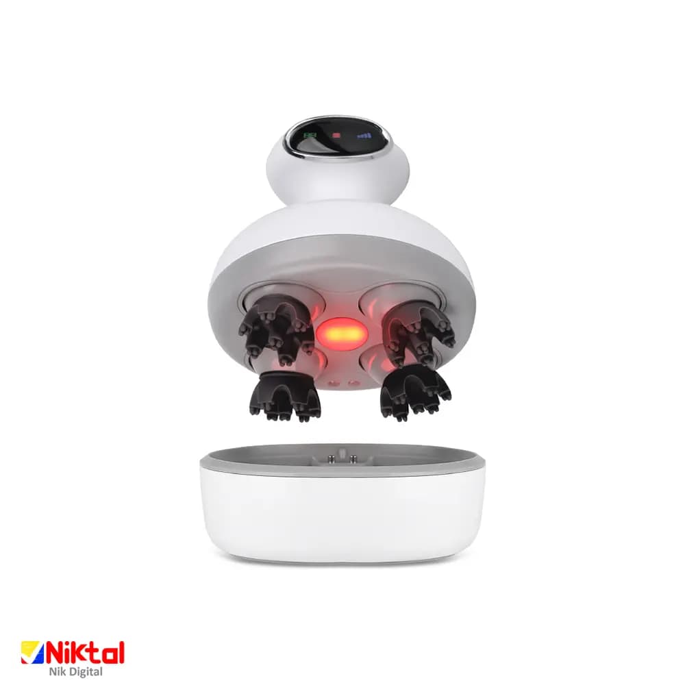 ماساژور سر آیجویر ST-703 | ضد آب با فناوری تقویت رشد مو با نور مادون قرمز