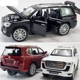 اسباب بازی ماشین فلزی تویوتا لندکروز وی ایکس دودزا ماکت فلزی Toyota Land Cruiser 300 VX — تصویر ۳