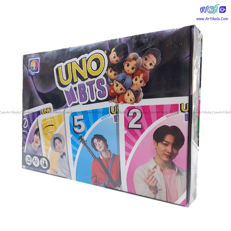 بازی فکری اونو طرح BTS برند بردیا کد 4007 — تصویر ۳