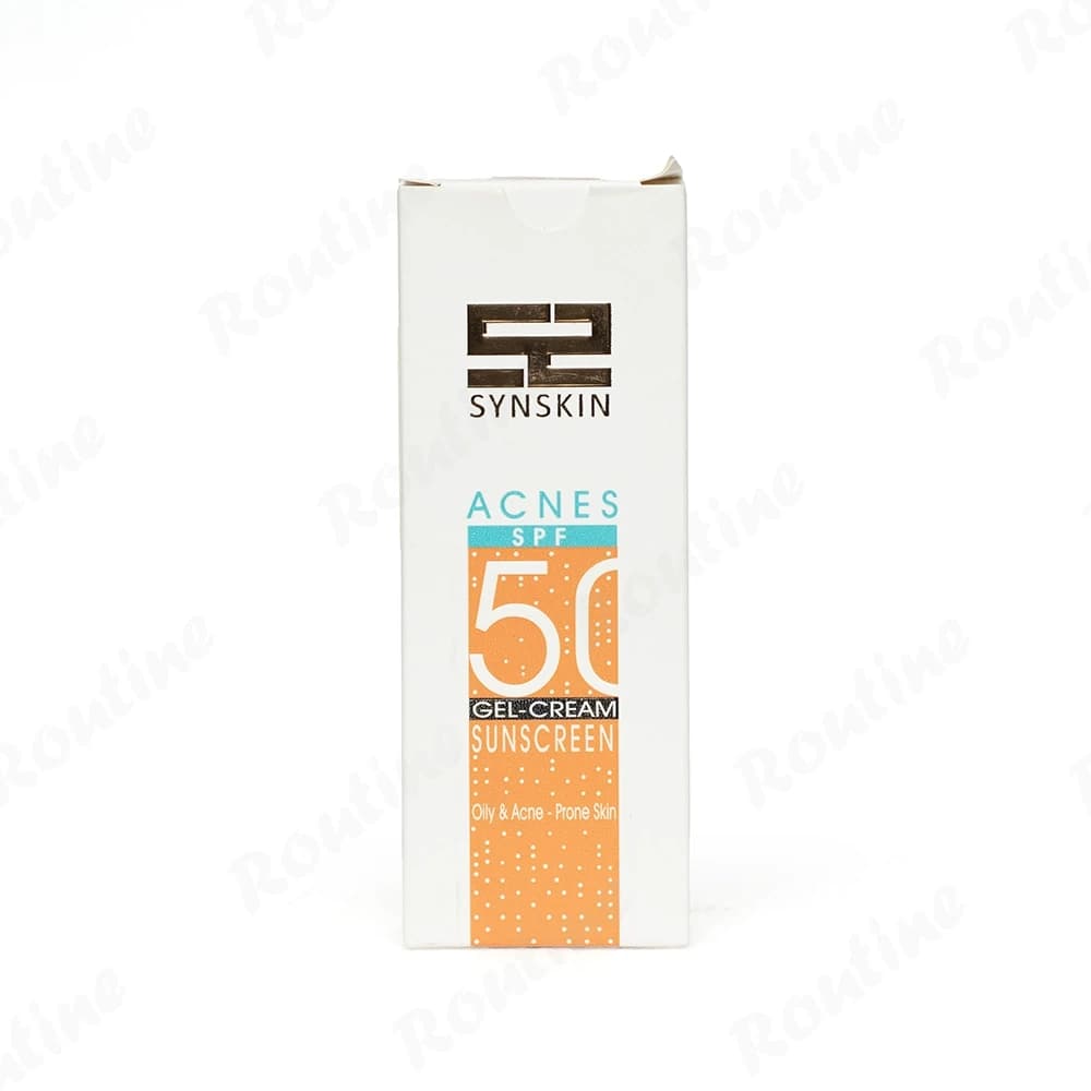 کرم ژل ضد آفتاب اکنس ساین اسکین SPF50 پوست مستعد جوش — تصویر ۳