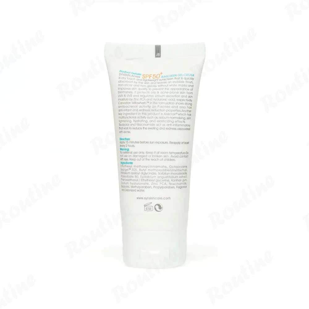 کرم ژل ضد آفتاب اکنس ساین اسکین SPF50 پوست مستعد جوش — تصویر ۲