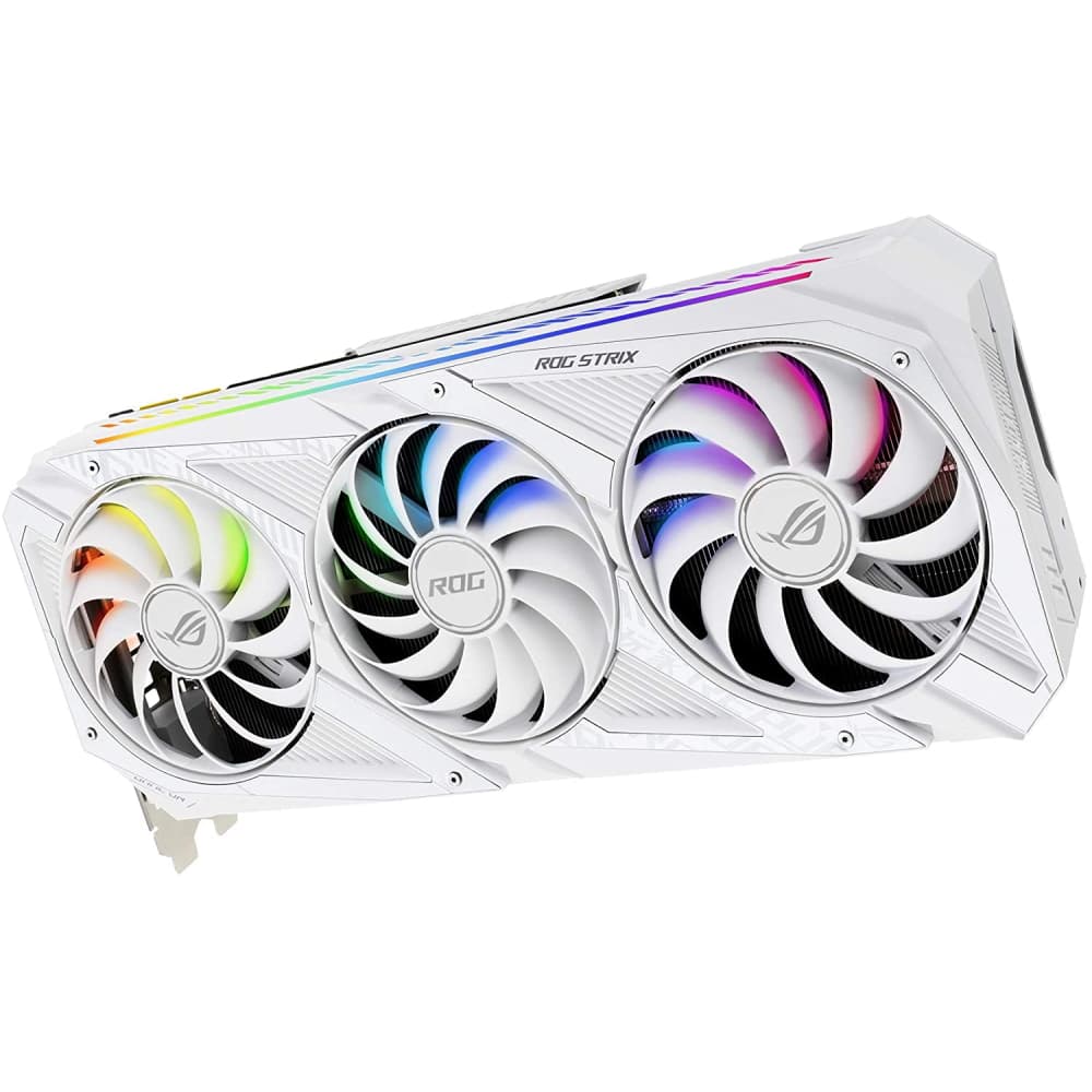 کارت گرافیک ایسوس ROG STRIX RTX 3090 OC 24GB WHITE کارکرده — تصویر ۳