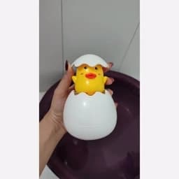 اسباب بازی آبریز حمام کودک وارداتی مدل جوجه تخم مرغی سایز 15 سانت — تصویر ۶