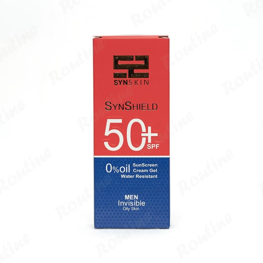 کرم ژل ضد آفتاب ساین اسکین فاقد چربی با SPF50 ویژه آقایان — تصویر ۲