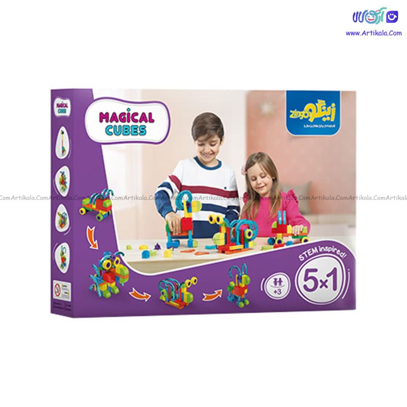 بازی مکعب‌های جادویی 5*1 زینگو