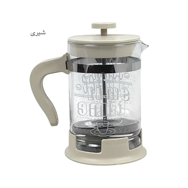 فرنچ پرس دسته رنگی چاپدار 650میل — تصویر ۸