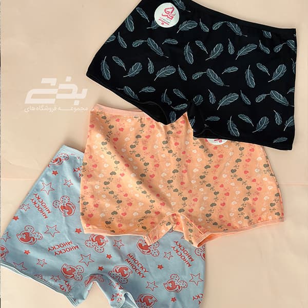 شورت نخی پادار چاپی3XL گراما — تصویر ۶