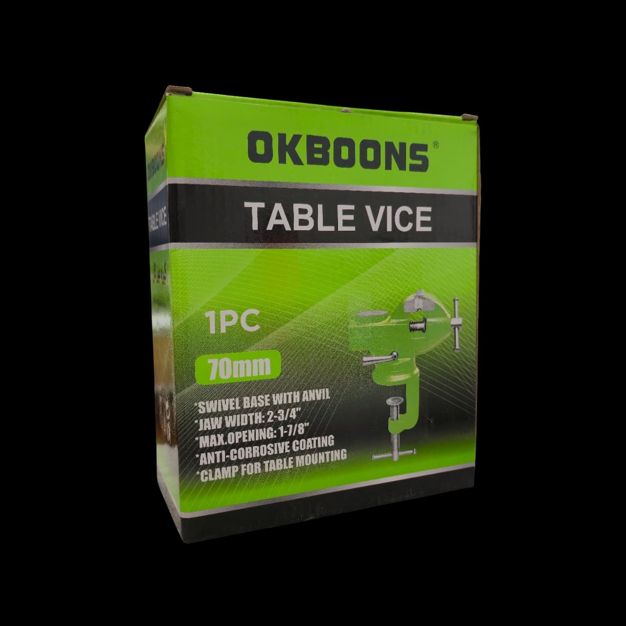 گیره بغل میز 70 میلیمتر OKBOONS — تصویر ۶