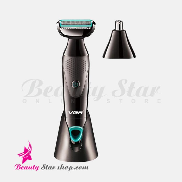 ماشین اصلاح صورت و بدن (بادی گروم) 2 کاره وی جی آر مدل V-601