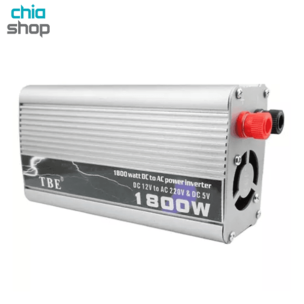 اینورتر مبدل برق خودرو تی بی ای مدل TBE1800W — تصویر ۲