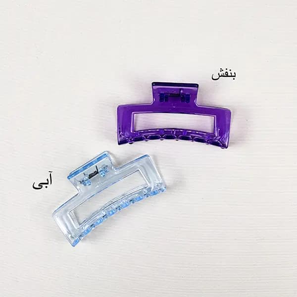 کلیپس مو شیشه ای رنگی — تصویر ۲