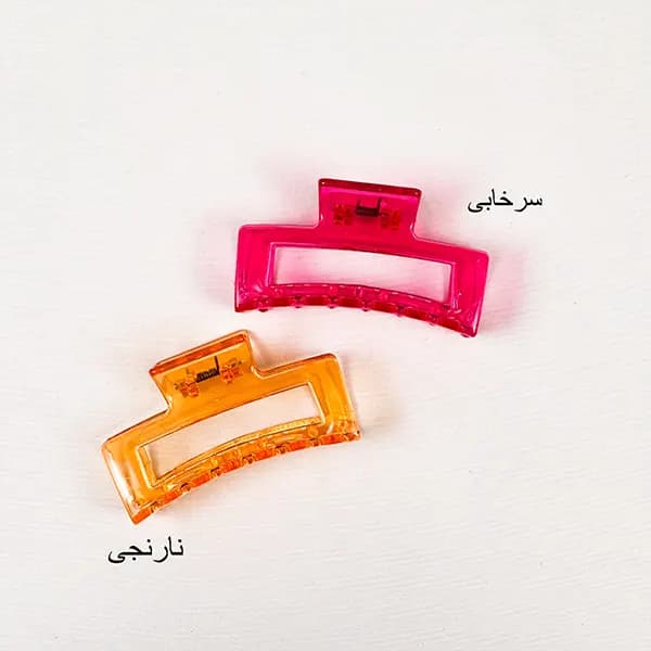 کلیپس مو شیشه ای رنگی — تصویر ۵