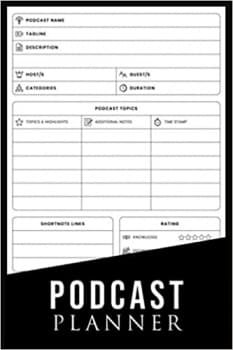 کتاب Podcast Planner: Podcast Planning Journal for Daily Planning Your Podcasts Episodes Goals & Notes, Podcasting Journal | Podcast Planner Book Diary Log … Her Dummies | Logbook 2021 (6&#