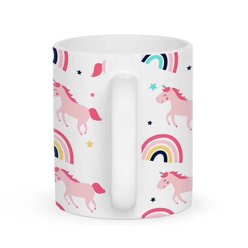 ماگ سرامیکی طرح اسب تک شاخ کد 1818 — تصویر ۴