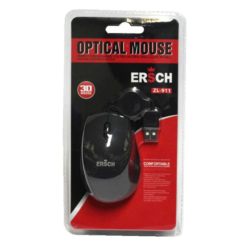 موس سیم جمع ERSCH مدل ZL-911