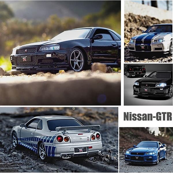 ماکت ماشین فلزی مدل Nissan Skyline GTR R34 — تصویر ۴