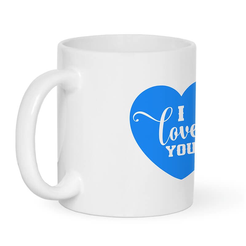 ماگ طرح I Love You کد 1626 — تصویر ۷