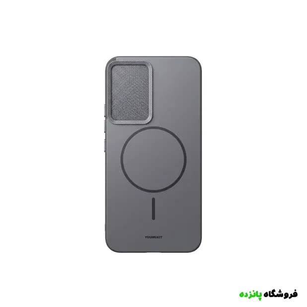 قاب Youngkit سامسونگ A54 طرح مگ سیف دور لنز کربن – خاکستری