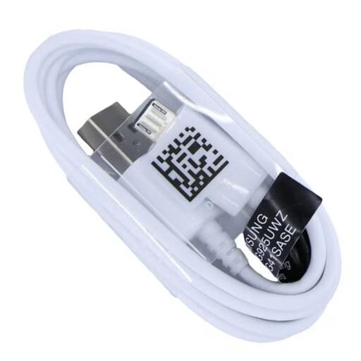 کابل شارژ MicroUsb سامسونگ اورجینال مدل S6 — تصویر ۳