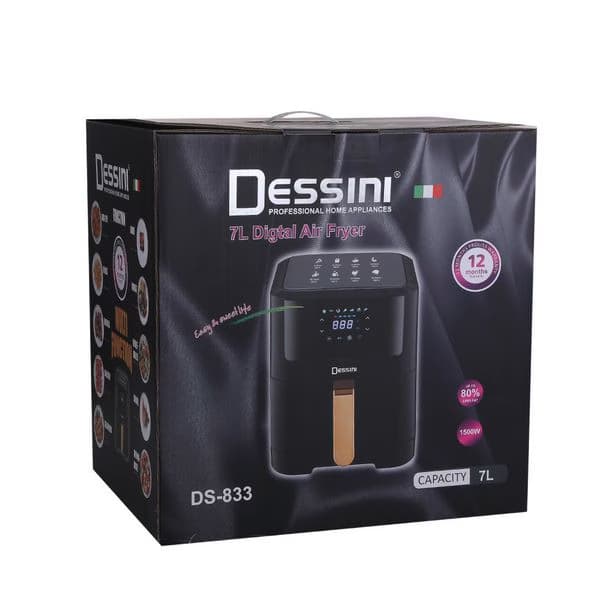 سرخ کن بدون روغن دسینی مدل DS833 — تصویر ۴