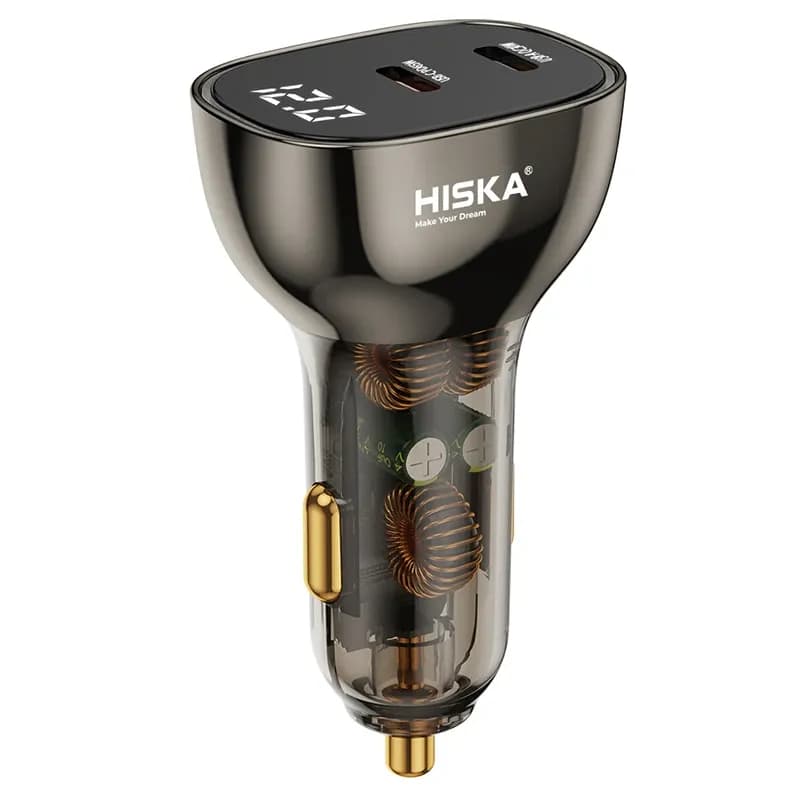 شارژر فندکی 95 وات هیسکا مدل HCC-326 کد 9762 — تصویر ۸