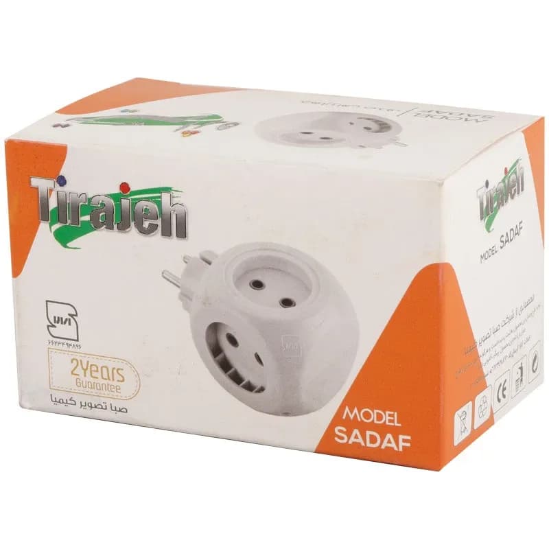 چهار راهی برق تیراژه مدل صدف کد 5025 — تصویر ۲