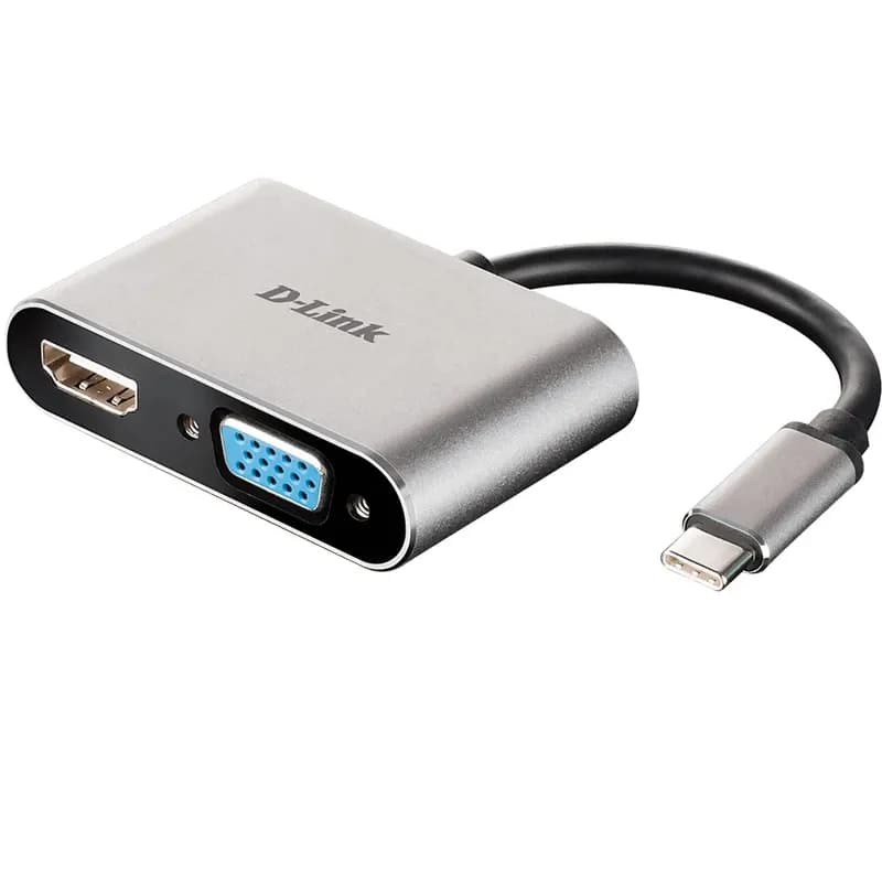 مبدل USB-C به VGA/HDMI دی-لینک مدل DUB-V210 کد 9137 — تصویر ۲