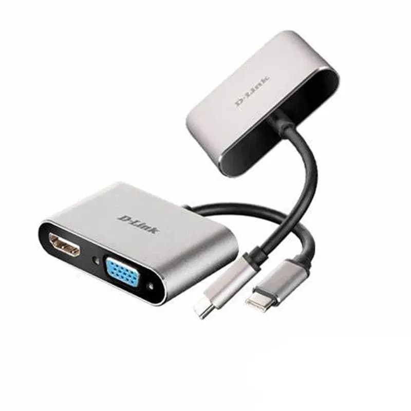 مبدل USB-C به VGA/HDMI دی-لینک مدل DUB-V210 کد 9137