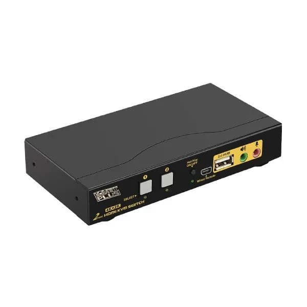 سوییچ دو پورت HDMI کی نت پلاس مدل KP-SWKH402 کد 9468 — تصویر ۲