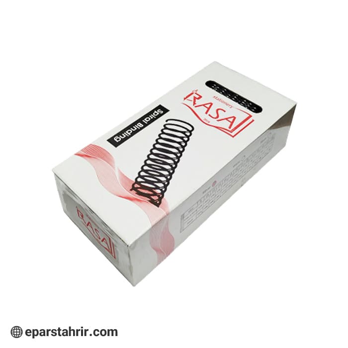 فنر صحافی رسا شماره 12 استیل (بسته 300 عددی)