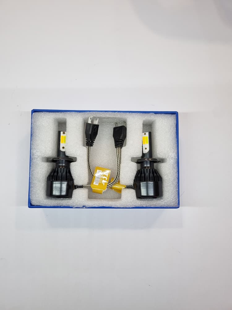 هدلایت سه رنگ و چهار حالته tcar پایه h7 — تصویر ۲