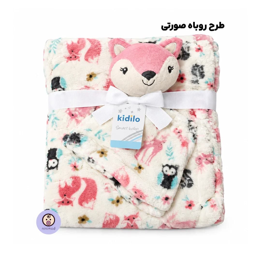 پتوو دستمال عروسکی کودک کیدیلو مدل Kidilo KD-122012 — تصویر ۳