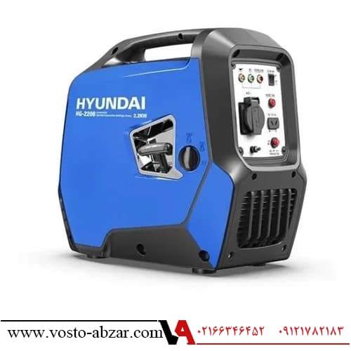 موتور برق اینورتر سایلنت 2.2 کیلو وات هیوندای مدل HG-2208