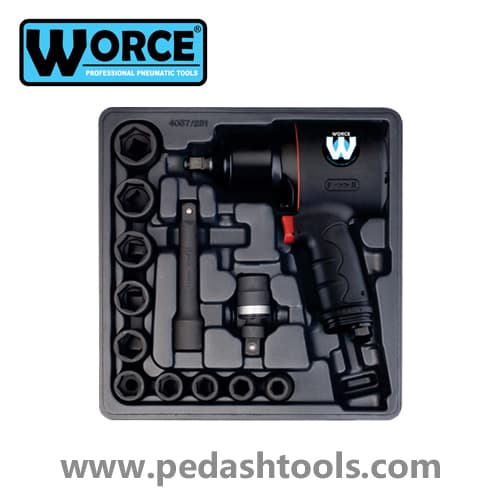 کیت بکس بادی درایو 1/2 اینچ ورث مدل WX-43-4033PK3