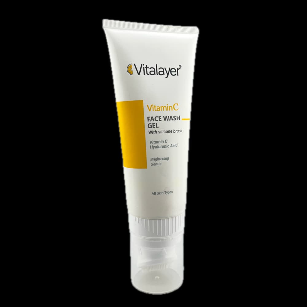 ژل براش شستشوی صورت ویتامین سی ویتالایر VITALAYER