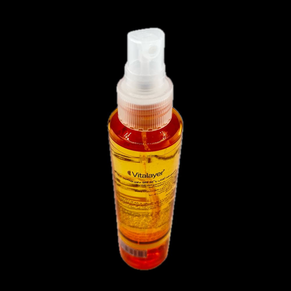 اسپری ضد آفتاب SPF50 ویتامین سی ویتالایر VITALAYER — تصویر ۳