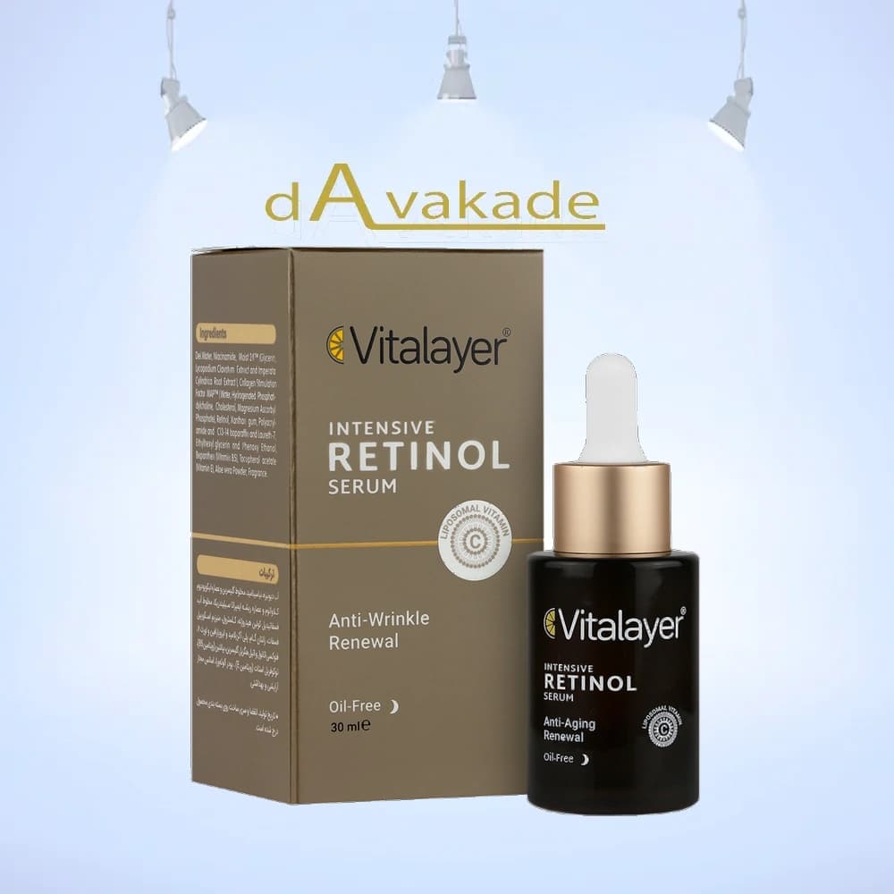 سرم ضدچروک قوی حاوی رتینول ویتالایر VITALAYER