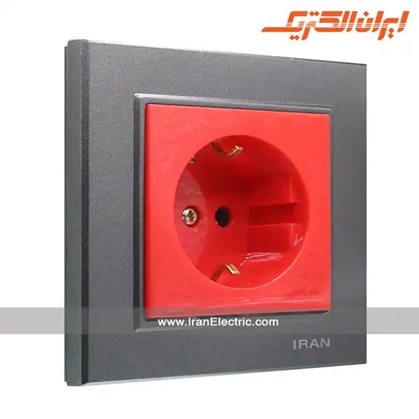 پریز برق UPS برلیان زغال سنگی