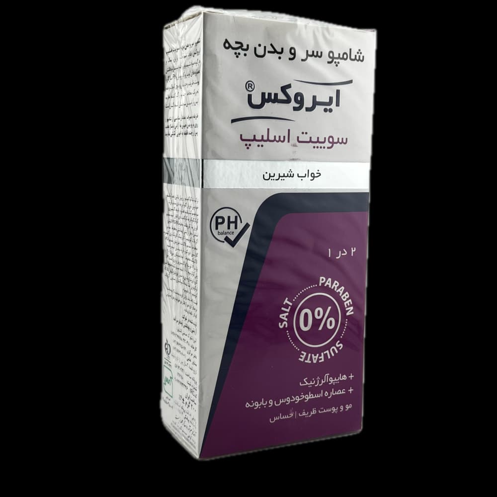 شامپو سر و بدن بچه سوئیت اسلیپ آیروکس irox