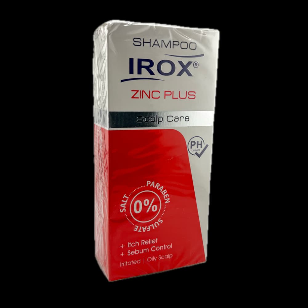 شامپو زینک پلاس آیروکس irox — تصویر ۲