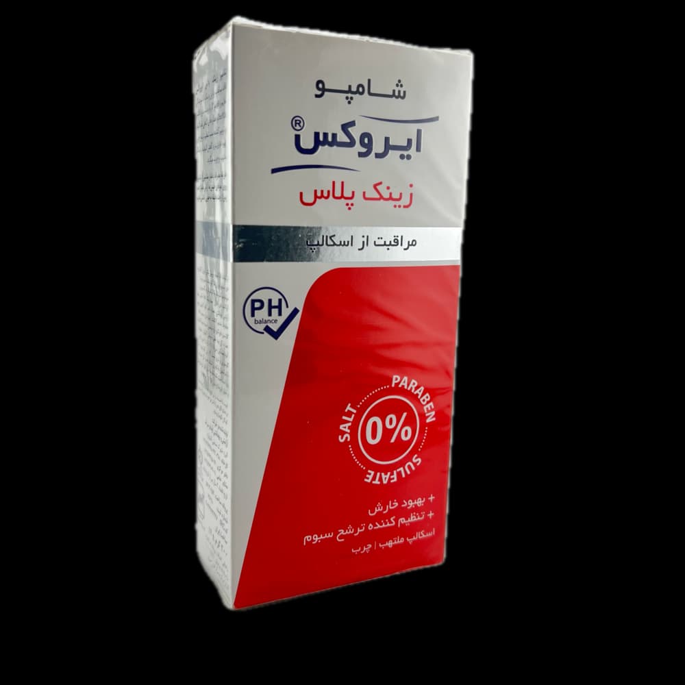 شامپو زینک پلاس آیروکس irox