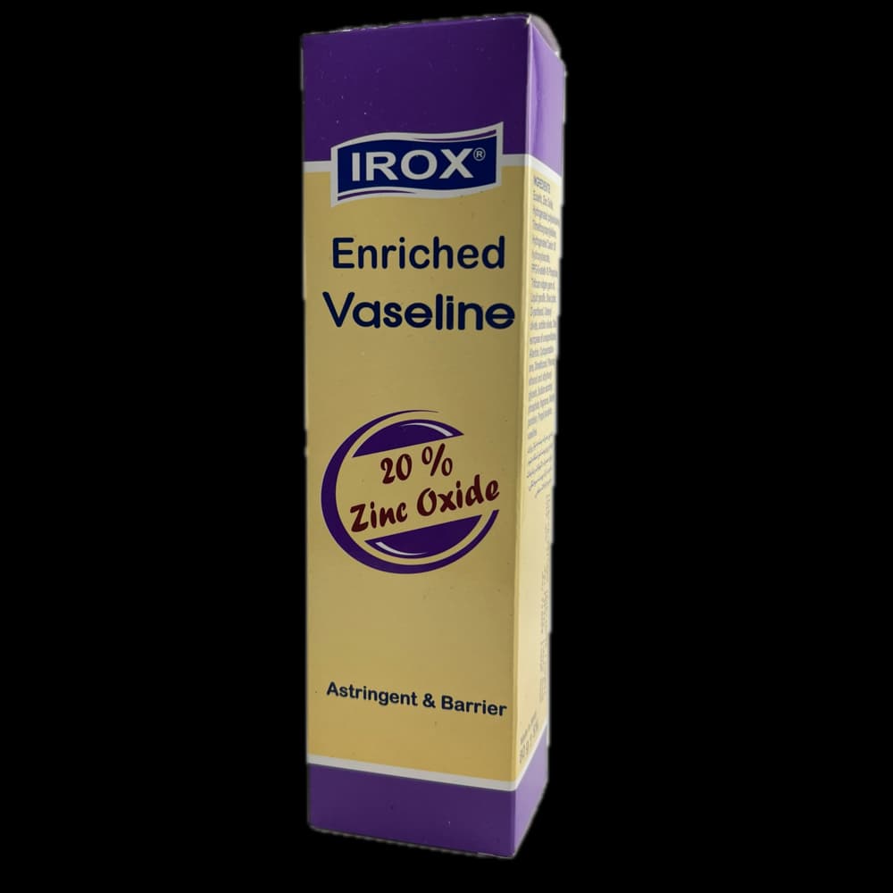 وازلین بهداشتی حاوی اوسرین و زینک اکساید IROX ایروکس — تصویر ۲