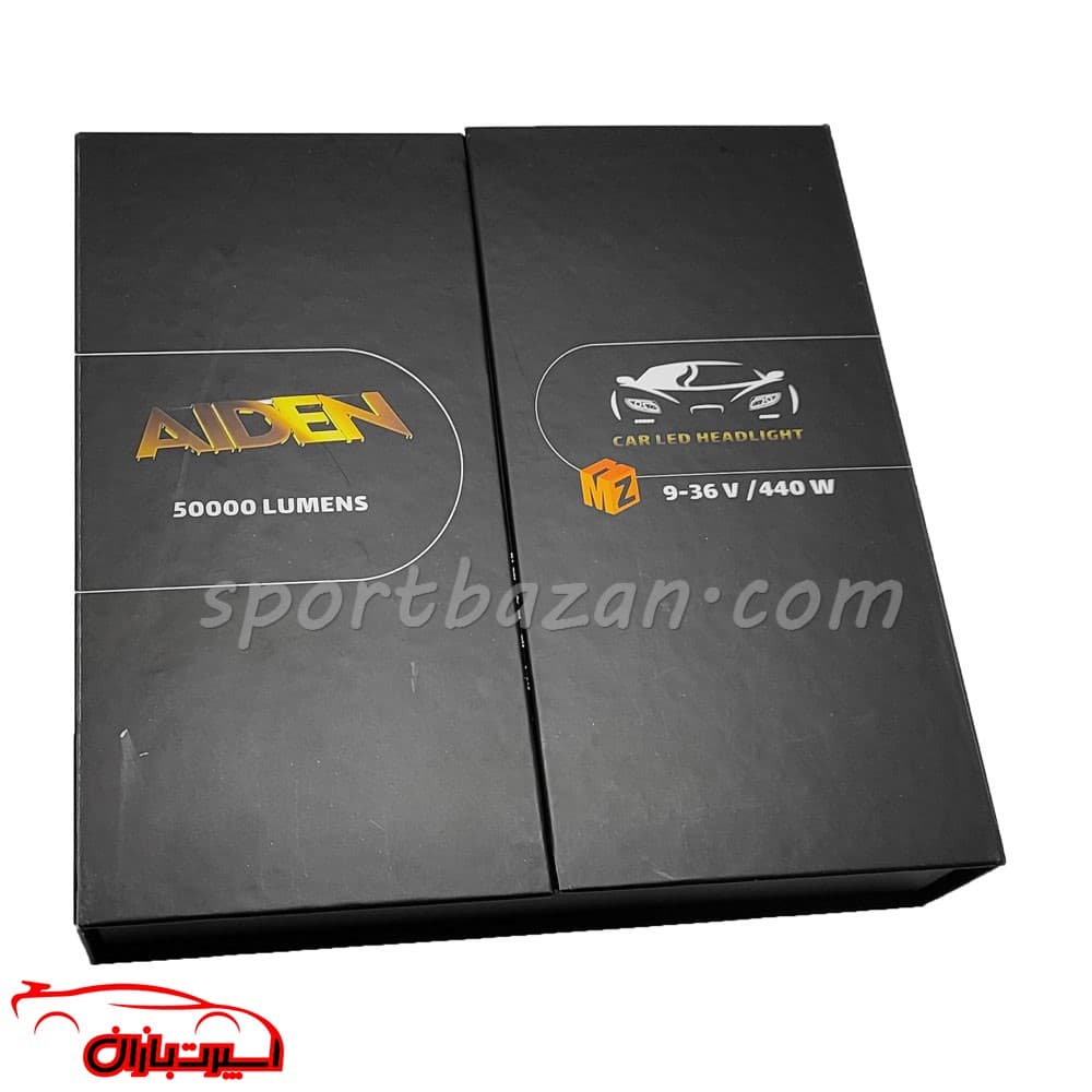 هدلایت آیدن AIDEN برند MZM با چیپ سوپر LED و یک سال گارانتی تعویض — تصویر ۸