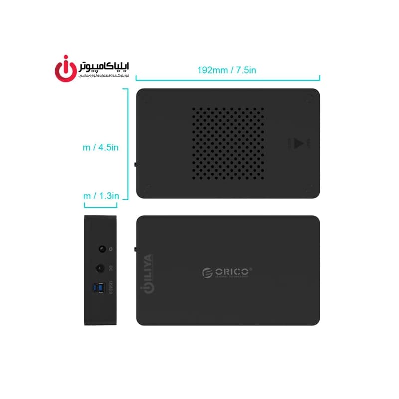 باکس هارد دیسک 3.5 اینچی USB 3.0 اوریکو مدل 3569S3 — تصویر ۲
