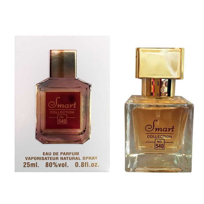 عطر جیبی زنانه اسمارت کالکشن MFK Baccarat Rouge کد 540 حجم 25 میلی لیتر