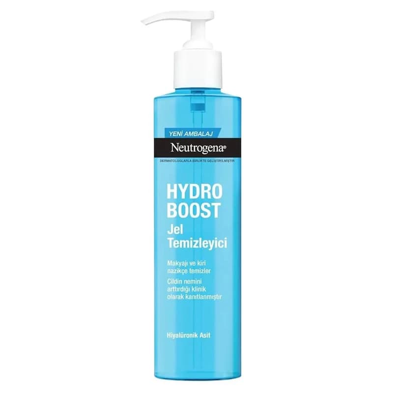 ژل شستشو صورت نوتروژینا مدل hydro boost حجم 200 میلی لیتر + ((امکان پرداخت در 4 قسط))